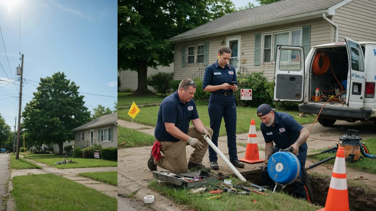 Sewer Line Repair in Mossville, IL near me